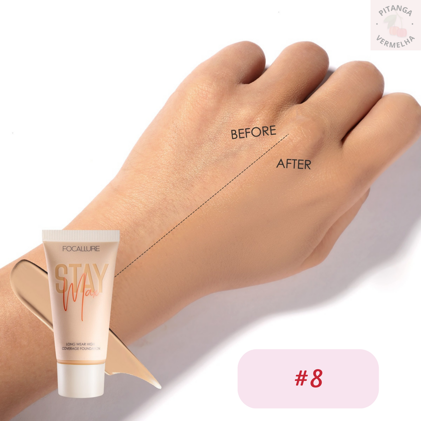 Base Líquida StayMax FOCALLURE