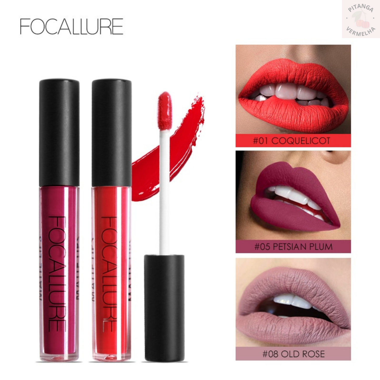 Batom liquido Matte - Focallure