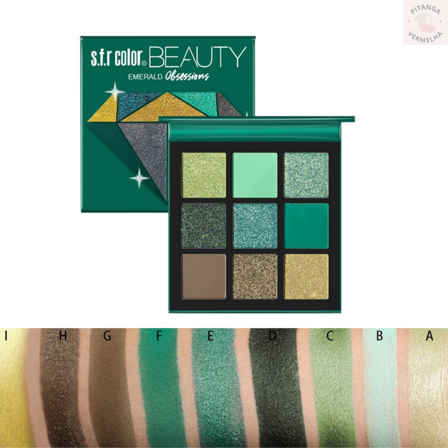 Paleta de sombras Obsessions - LANGMANNI