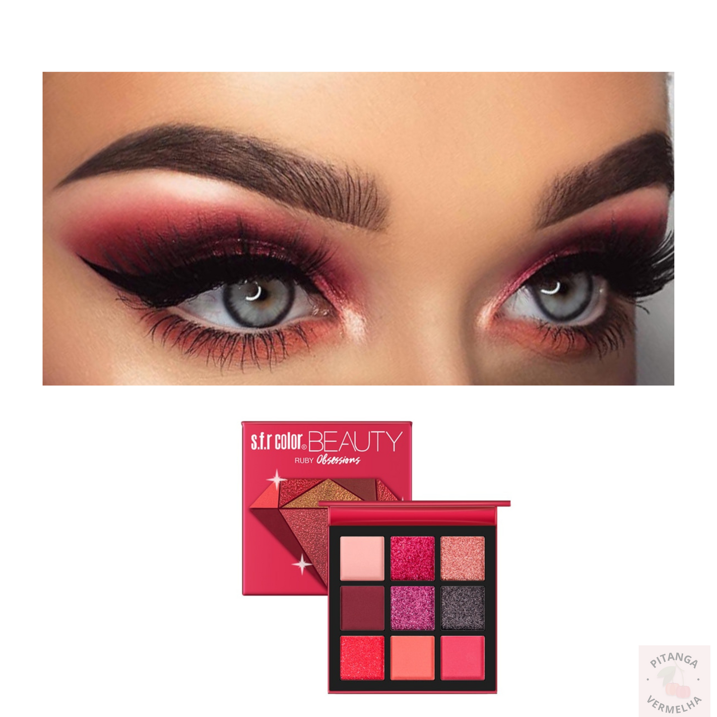 Paleta de sombras Obsessions - LANGMANNI