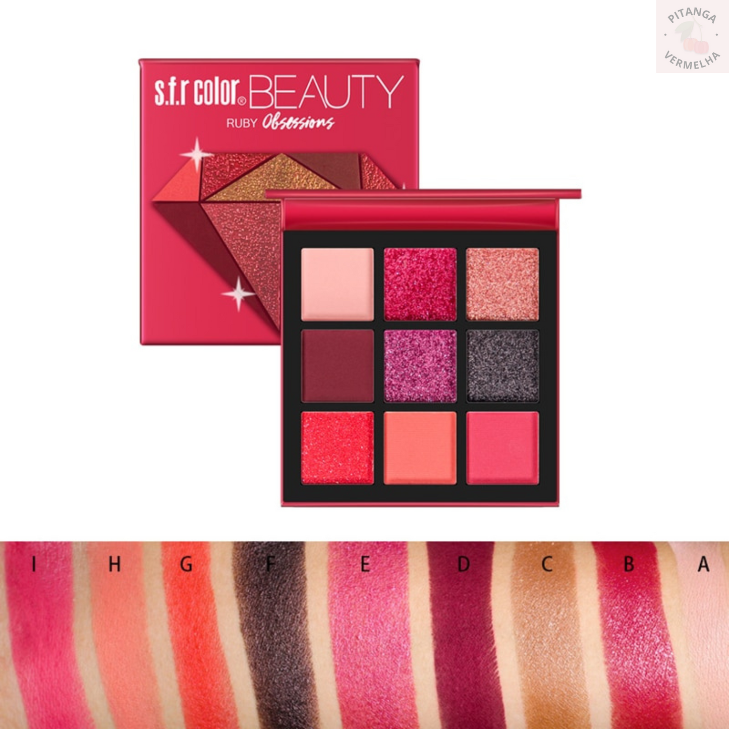 Paleta de sombras Obsessions - LANGMANNI