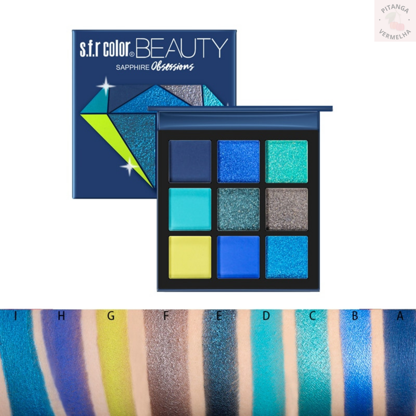 Paleta de sombras Obsessions - LANGMANNI